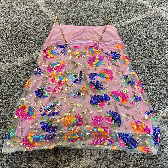 Sparkly Floral Dress - Picture 2 of 2